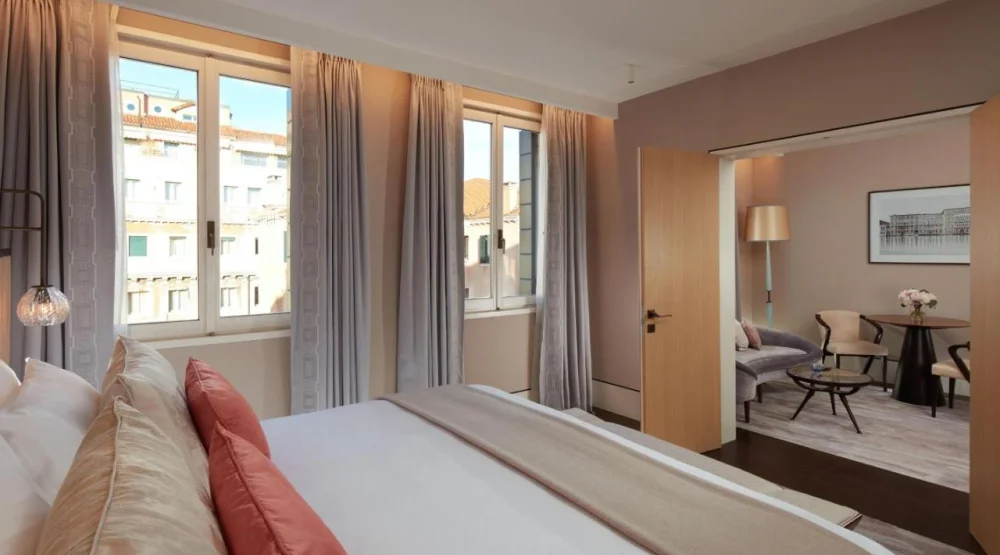 One Bedroom Venetian King Suite with City View at The St. Regis Venice