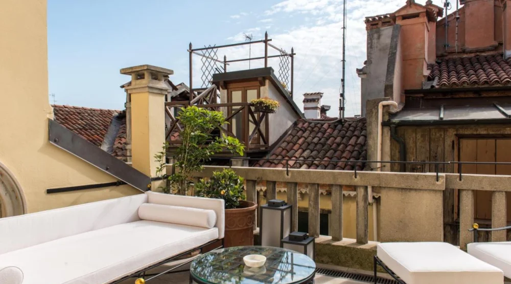 Terrace Master Suite at Nolinski Venezia, Evok Collection