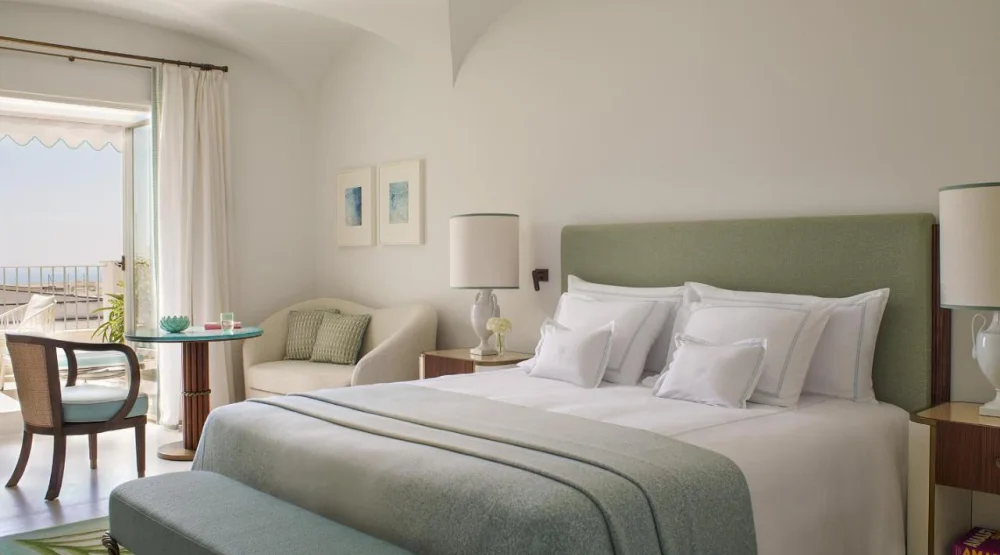 Deluxe Junior Suite at Hotel La Palma, Capri
