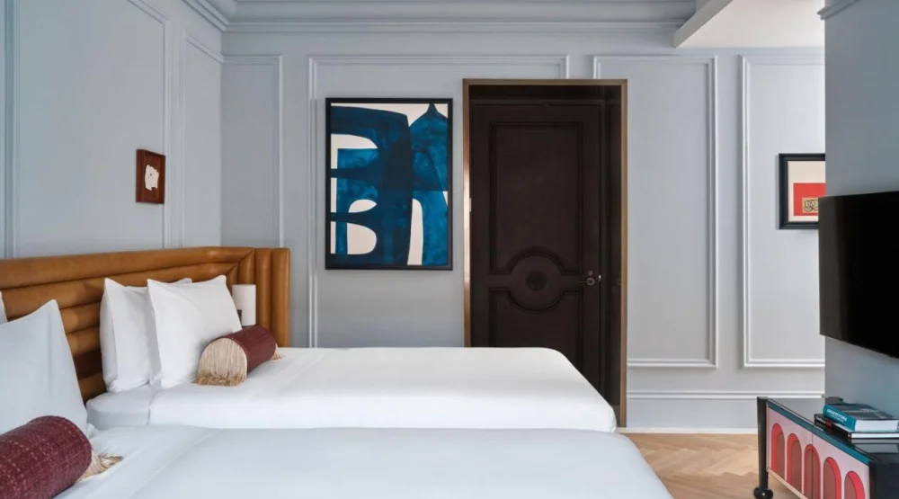 Deluxe Twin Room at W Rome