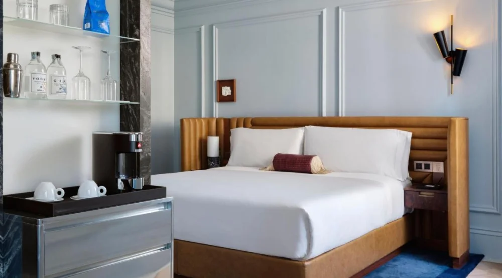 Superior King Room with Urban View at W Rome