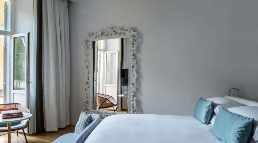 Premium Luxury Room with Juliet Balcony at Sofitel Roma Villa Borghese