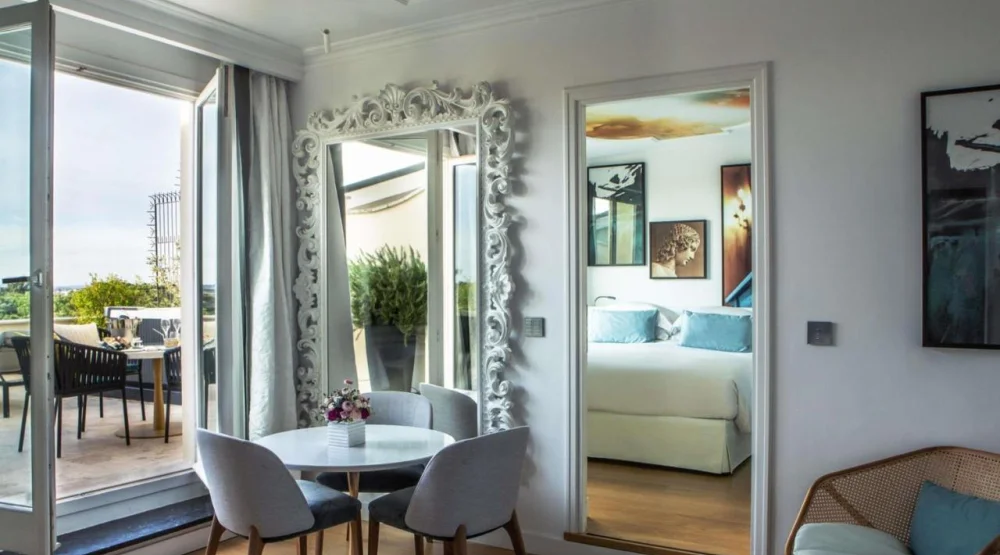 Family Suite with Two Connecting Rooms and Terrace at Sofitel Roma Villa Borghese