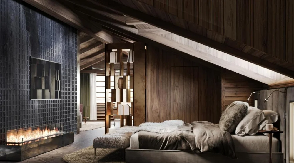 Penthouse Suite with Mountain View and Panoramic Terrace at Rosapetra Spa Resort