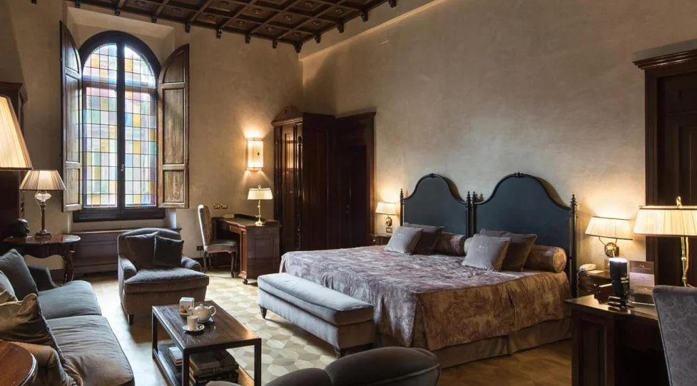 Executive Family Room at Grand Hotel Baglioni