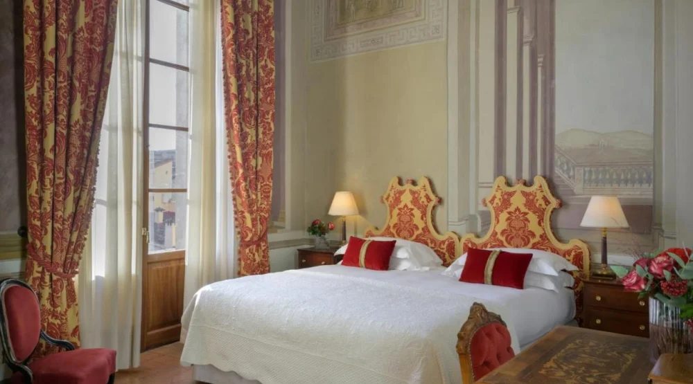 Deluxe Double Or Twin Room with Terrace at Grand Hotel Continental Siena