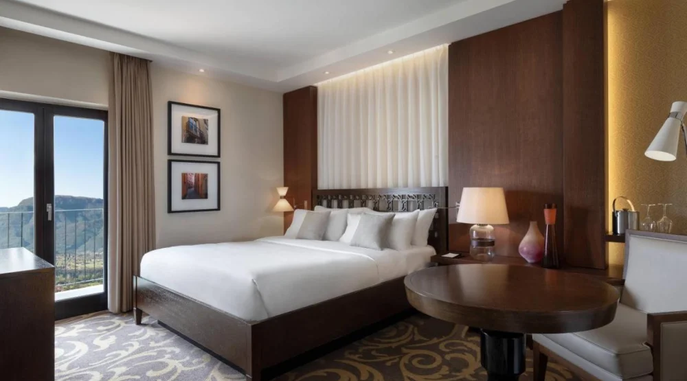 Balcony Deluxe King Room with View at Renaissance Tuscany Il Ciocco Resort & Spa