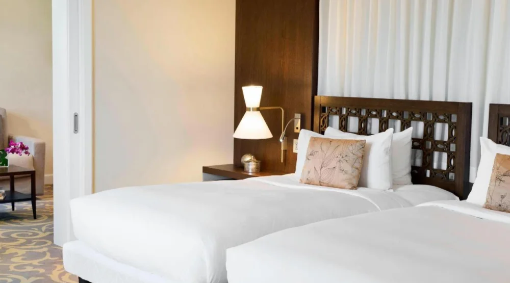 Balcony Deluxe Twin Room with View at Renaissance Tuscany Il Ciocco Resort & Spa