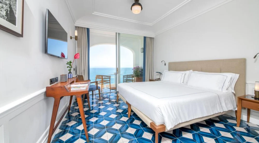 Deluxe Double Room with Sea View at Borgo Santandrea