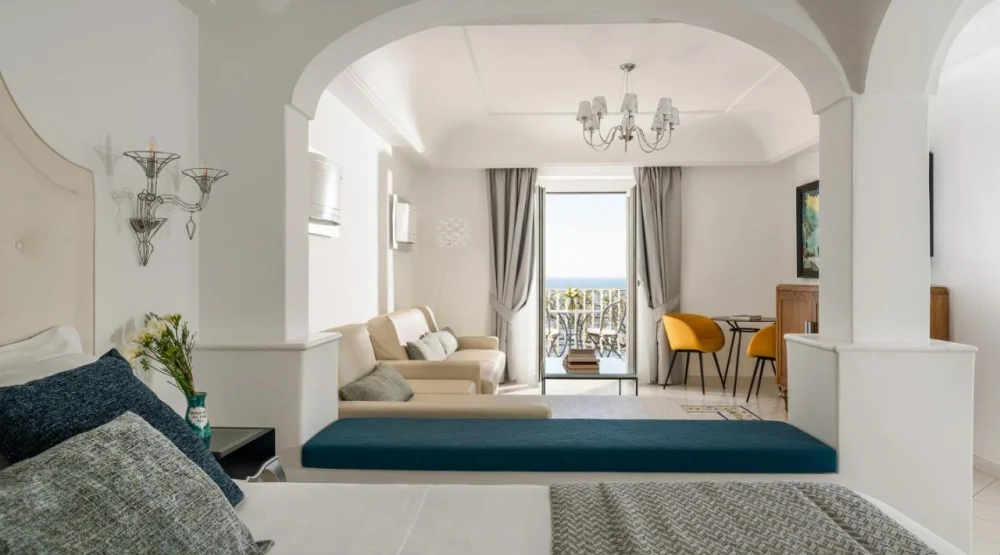 Two Bedroom Suite with Sea View at Hotel Eden Roc Positano
