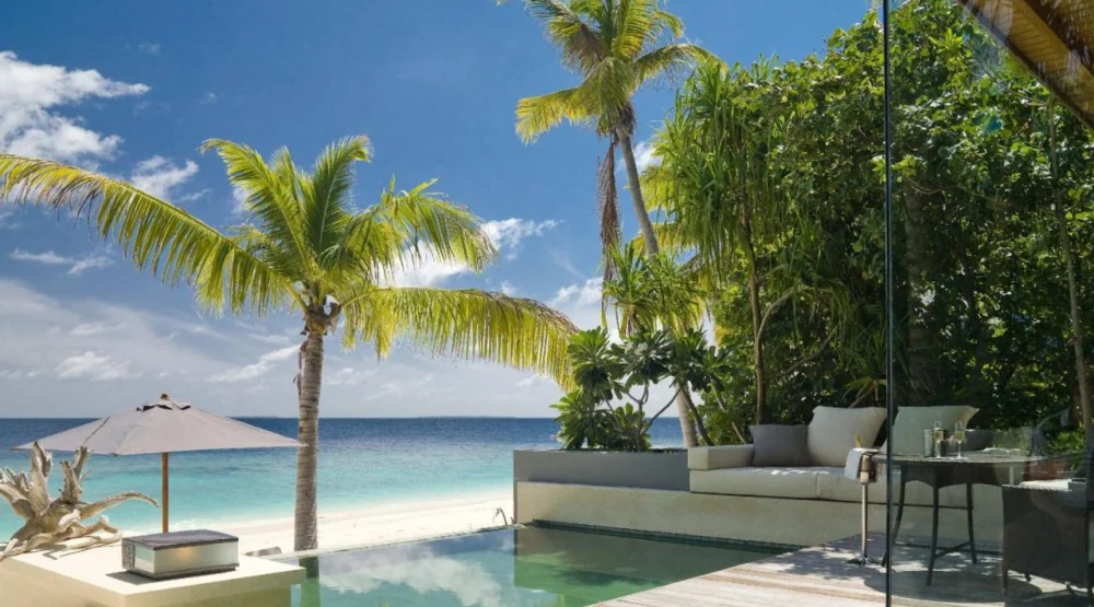 Beach Pool Villa at Park Hyatt Maldives Hadahaa