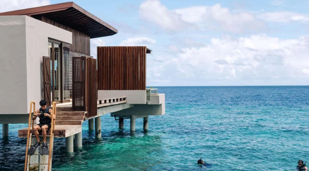 Overwater Sunset Villa at Park Hyatt Maldives Hadahaa