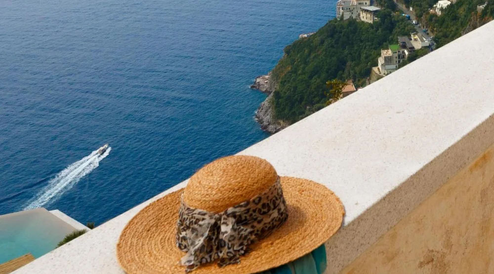 Premium Suite with Terrace and Sea View at Monastero Santa Rosa Hotel & Spa