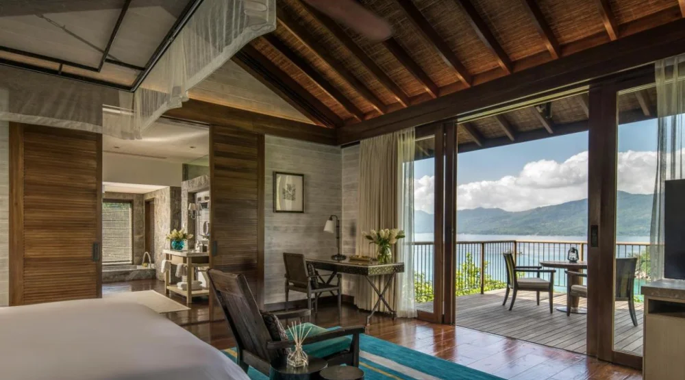 Four Bedroom Residence Villa with Four King Beds at Four Seasons Resort Seychelles