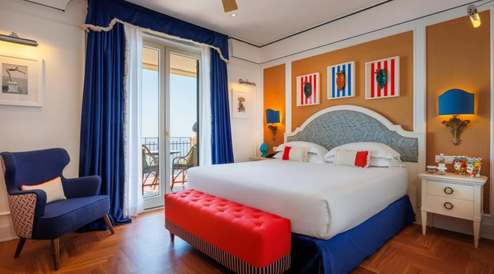 Premium Deluxe Terrace Room at Grand Hotel San Pietro