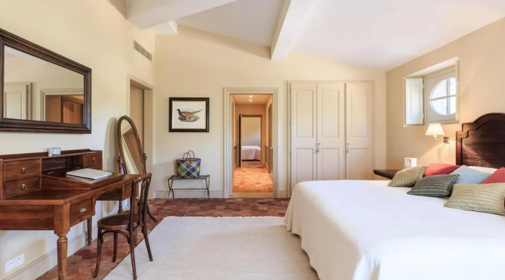 Family Room with Garden View at Chateau De Berne