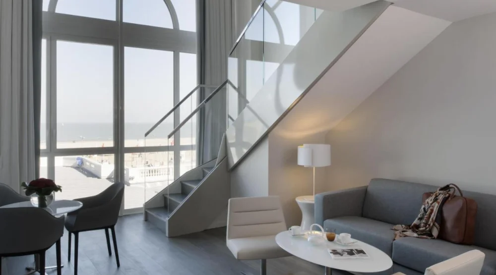 Reine Des Plages King Suite Or Twin Suite with Sofa Bed at Cures Marines Trouville Hotel Thalasso & Spa