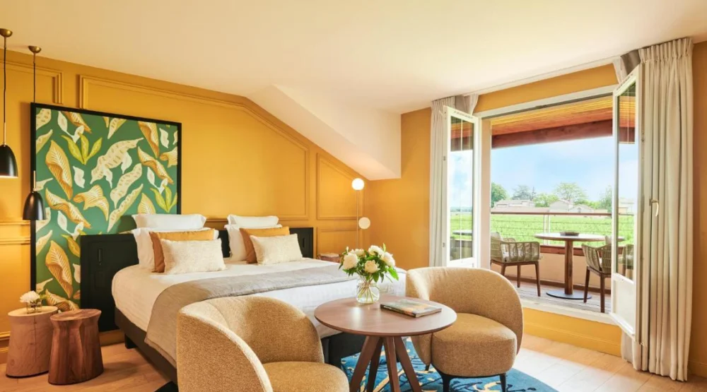 Vineyard Executive Room at Chateau Grand Barrail Hotel