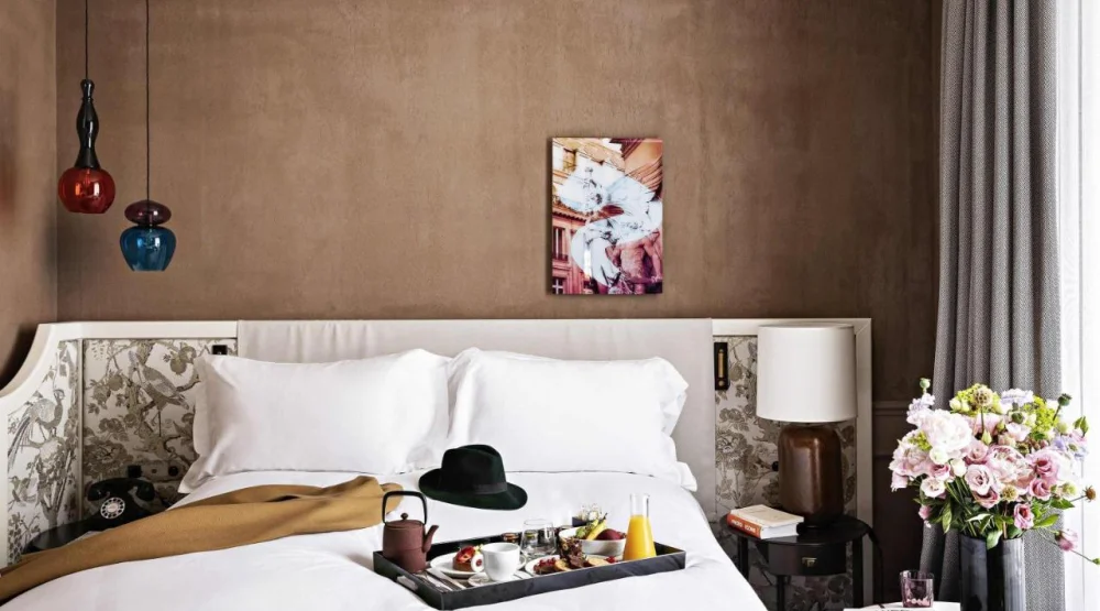 Superior Queen Room with One Queen Bed and Courtyard View at Sofitel Le Scribe Paris Opera