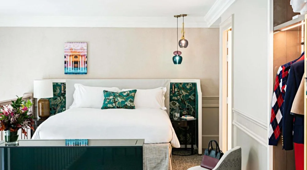 Opera Duplex King Suite with Living Room and Balcony at Sofitel Le Scribe Paris Opera