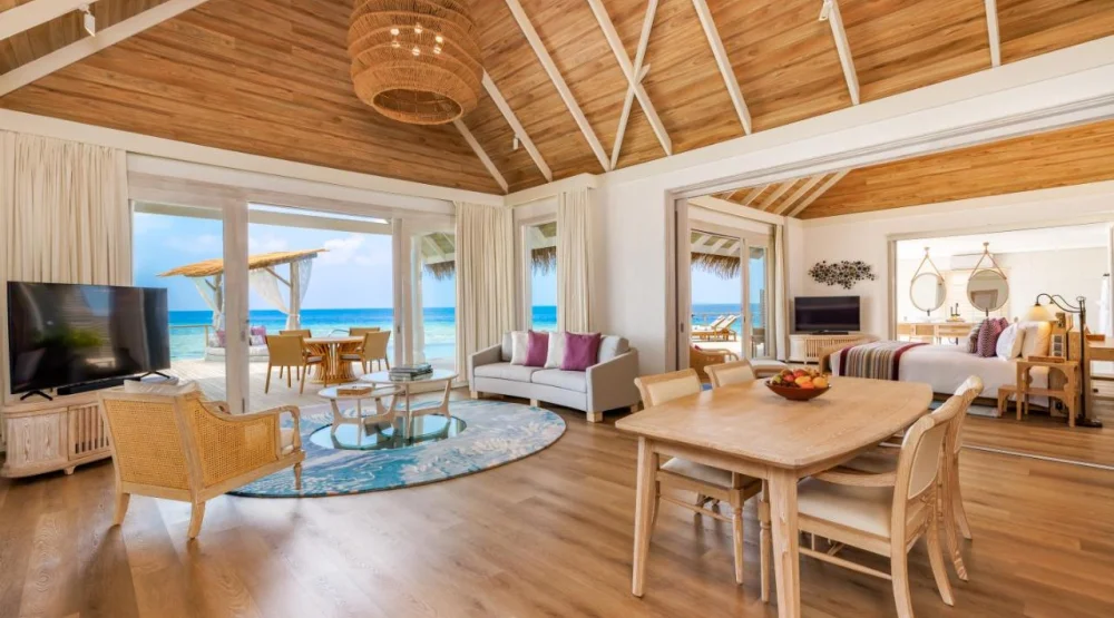 Two Bedroom Ocean Residence with Private Pool at Milaidhoo Island