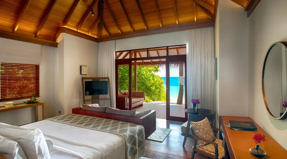 Deluxe Beach Villa at Baros Maldives