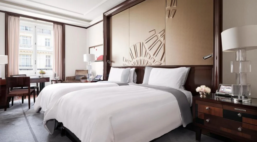Grand Premier Twin Room at The Peninsula Paris