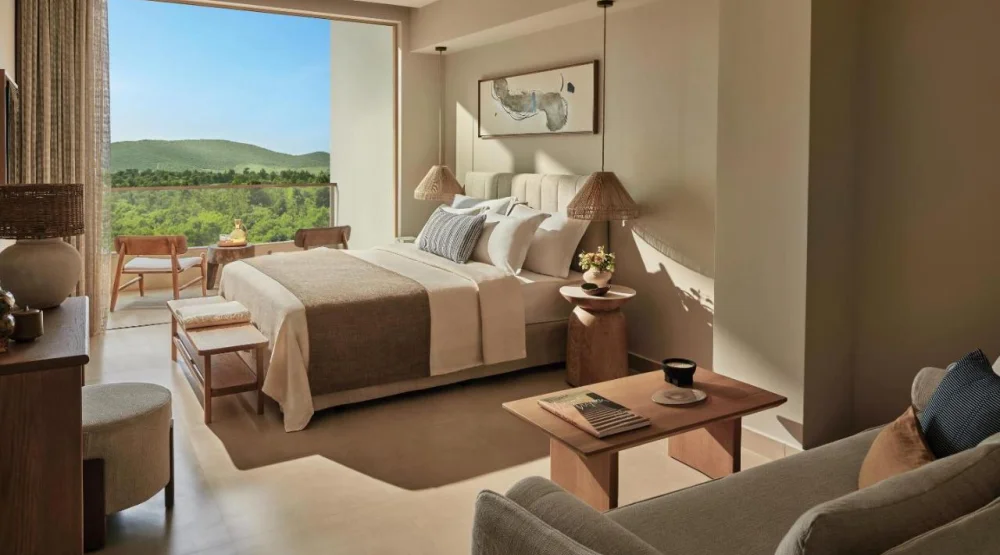 Superior Double Room with Inland View at Ikos Olivia