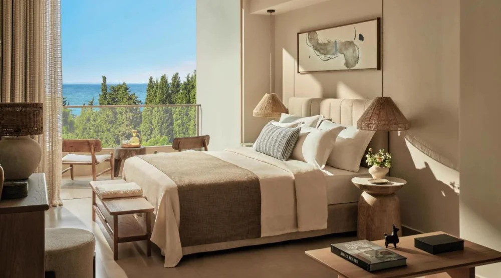 Superior Double Room with Sea View at Ikos Olivia