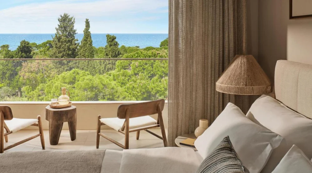 Panorama Junior Suite with Sea View at Ikos Olivia
