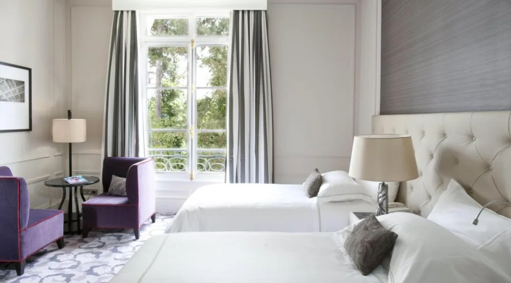 Palace Five Star - Deluxe Twin Room with Garden View at Waldorf Astoria Versailles Trianon Palace