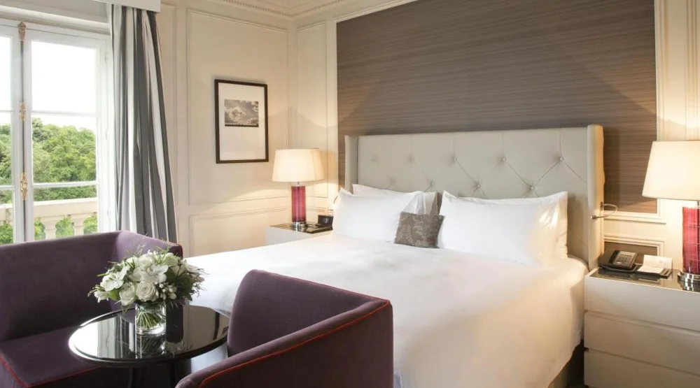 Palace Five Star - Deluxe King Room with Park View at Waldorf Astoria Versailles Trianon Palace
