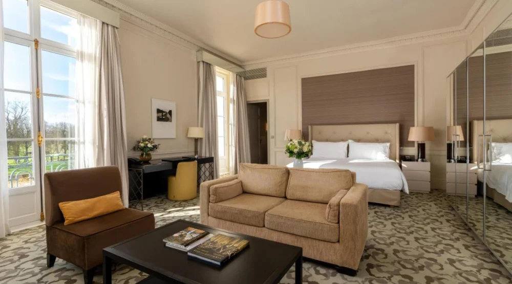 Palace Five Star - Deluxe King Suite with Park View at Waldorf Astoria Versailles Trianon Palace