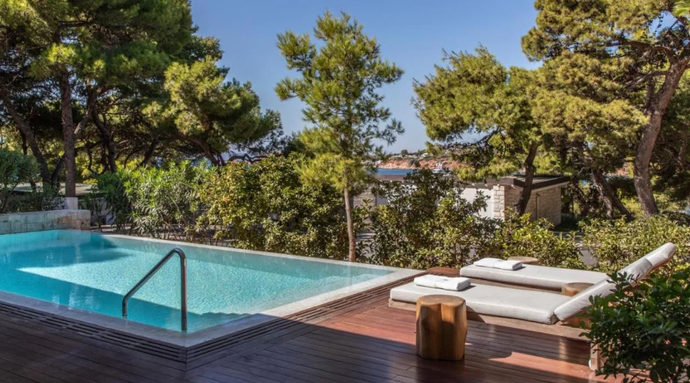 Bungalow Suite with Pool and Garden View at Four Seasons Astir Palace Hotel Athens