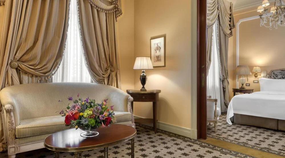 Deluxe Suite, One Bedroom Suite, One King, Courtyard View at Hotel Grande Bretagne, a Luxury Collection Hotel