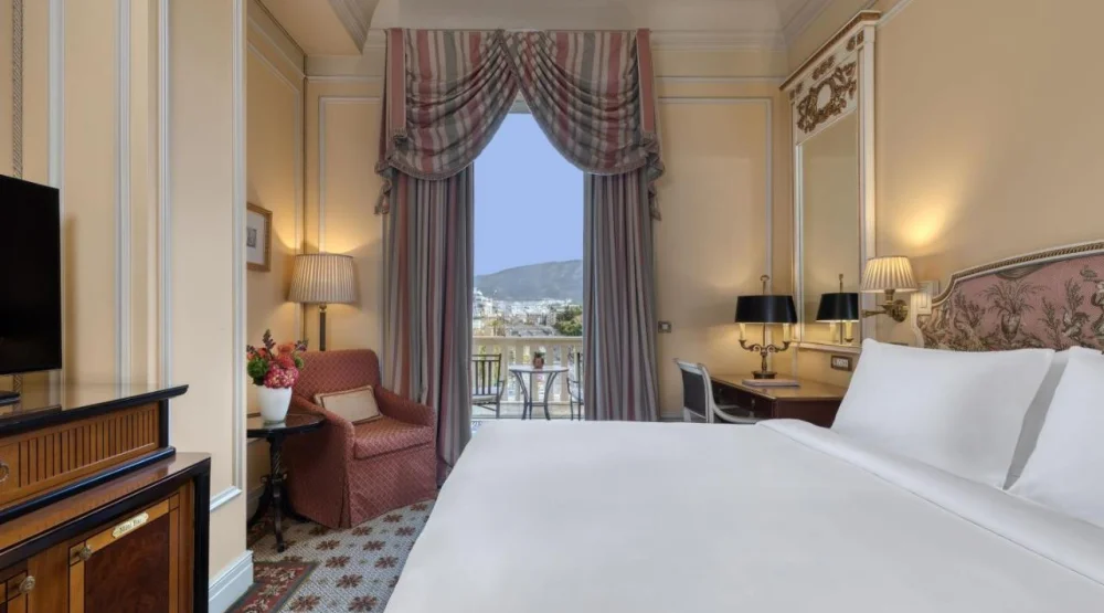 Deluxe, Guest Room, One King, City View, High Floor at Hotel Grande Bretagne, a Luxury Collection Hotel