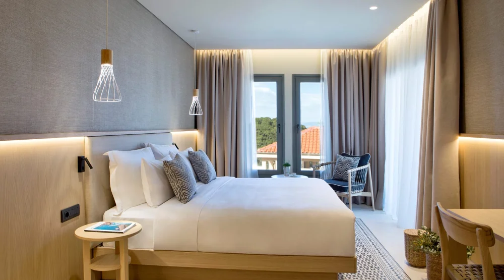 Deluxe Double Garden View at MERAVIA Leonardo Limited Edition