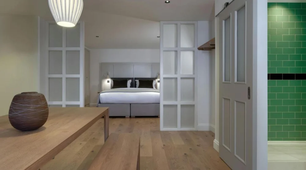 One Bedroom King Suite with Sofa Bed and City View at Old Town Chambers, Autograph Collection