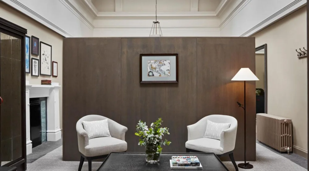 One Bedroom Suite with Square View at Kimpton Charlotte Square Hotel