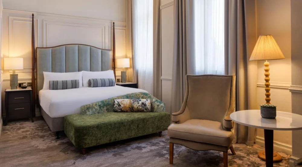 Premier King Room at The Caledonian Edinburgh, Curio Collection by Hilton
