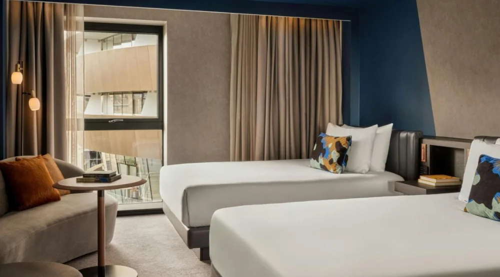 Deluxe Twin with Two Double Beds at W Edinburgh