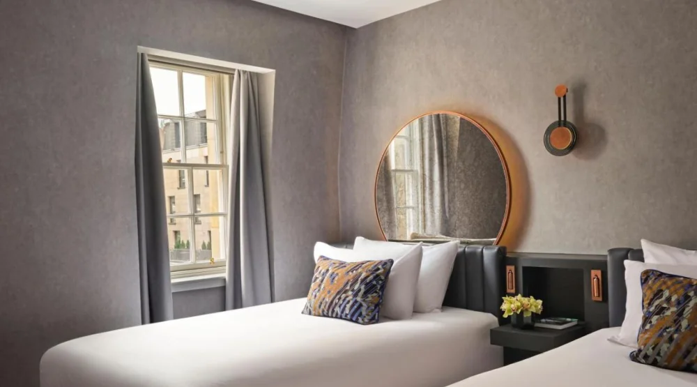 James Craig Deluxe Twin Suite at W Edinburgh
