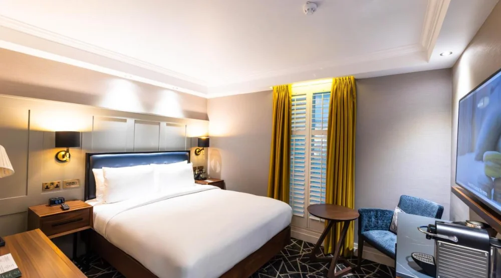 Cozy Double Room at 100 Queen's Gate Hotel London, Curio Collection by Hilton
