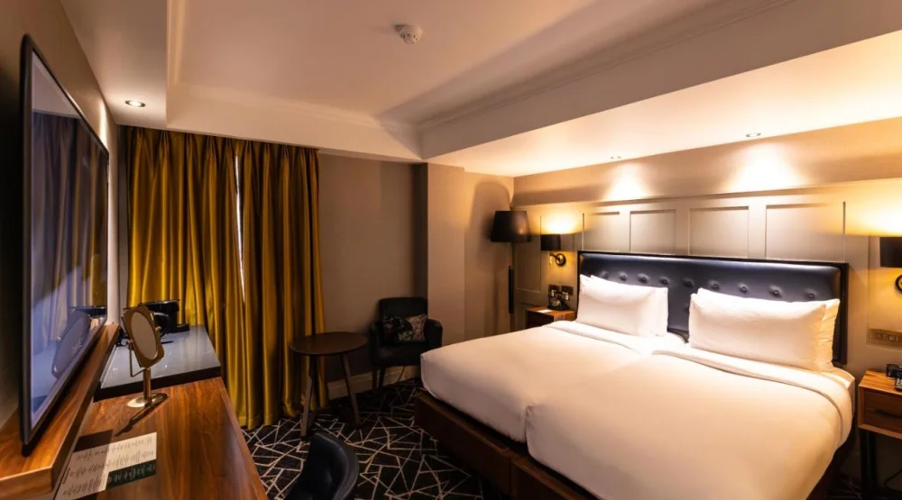 Superior Twin Room at 100 Queen's Gate Hotel London, Curio Collection by Hilton