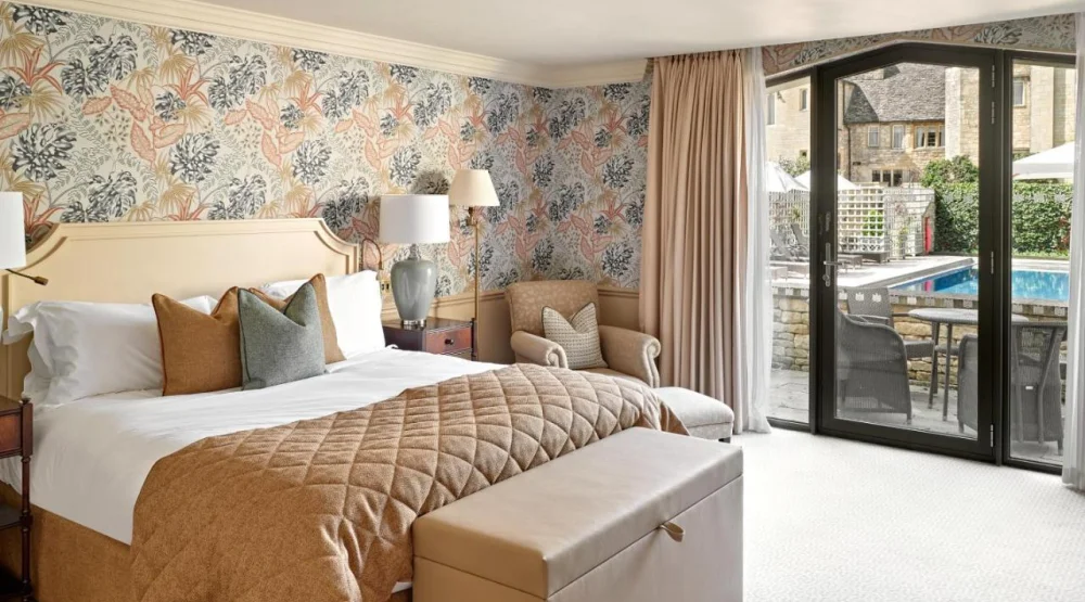 Deluxe Double Or Twin Room with Pool View at Ellenborough Park