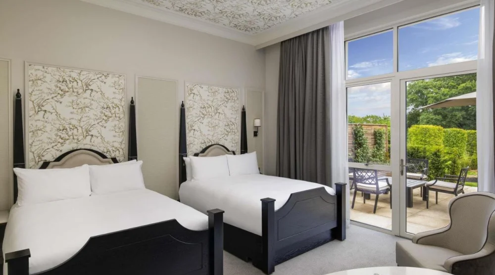 Deluxe Room with Two Double Beds and Terrace at Fairmont Windsor Park