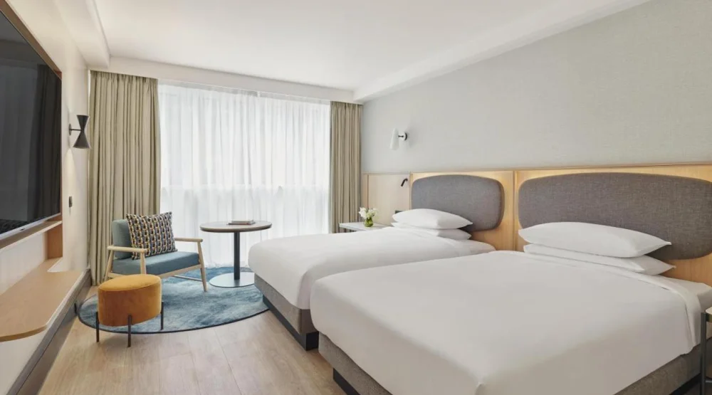 Twin Room at Hyatt Regency London Blackfriars