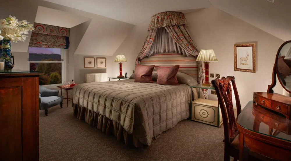 Walled Garden Attic Suite at Inverlochy Castle Hotel