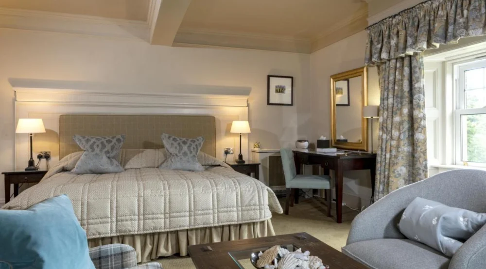 Deluxe Double Or Twin Room with Garden View at Isle Of Eriska Hotel