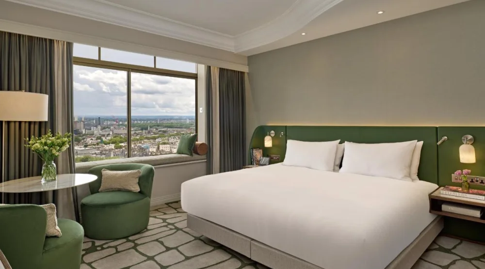 Deluxe King Room at London Hilton on Park Lane